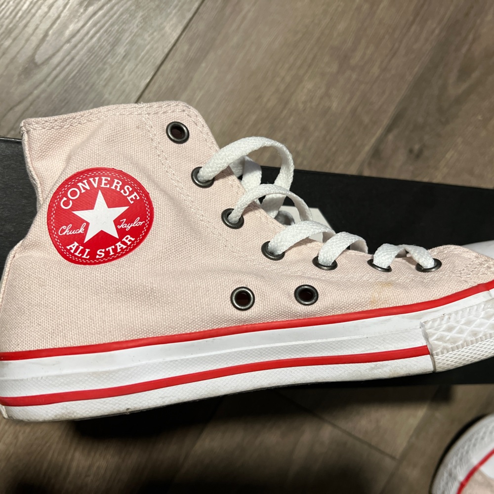 Converse High Top All Star Canvas Sneaker Pink
